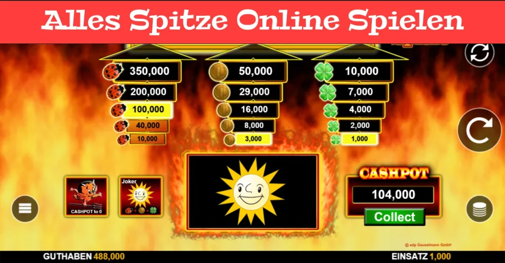 alles spitze online spielen